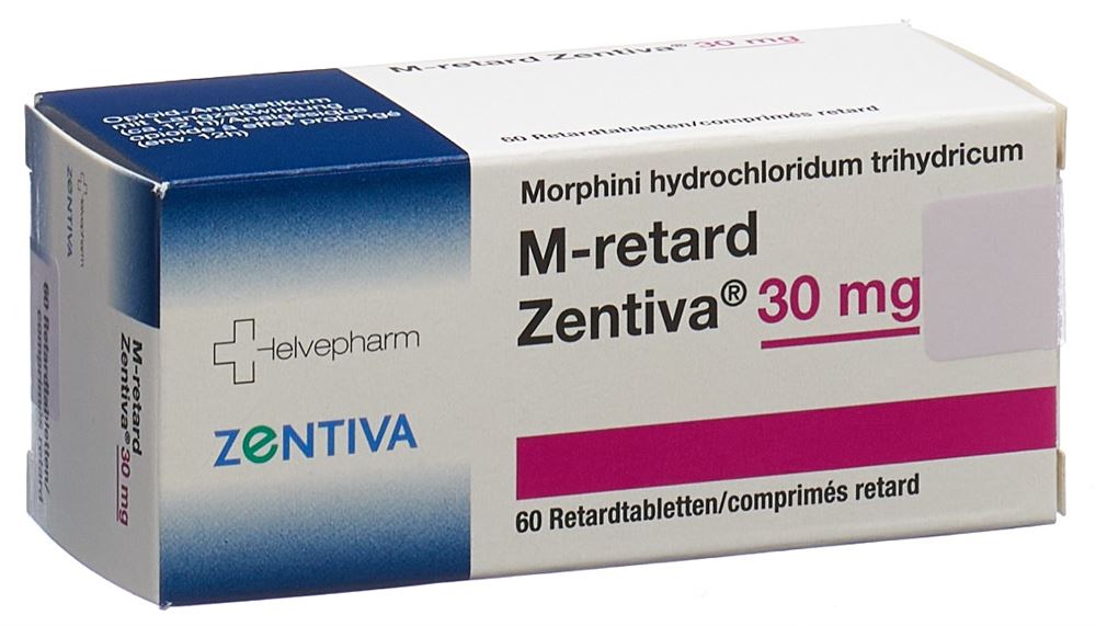 M RETARD Zentiva 30 mg, image principale