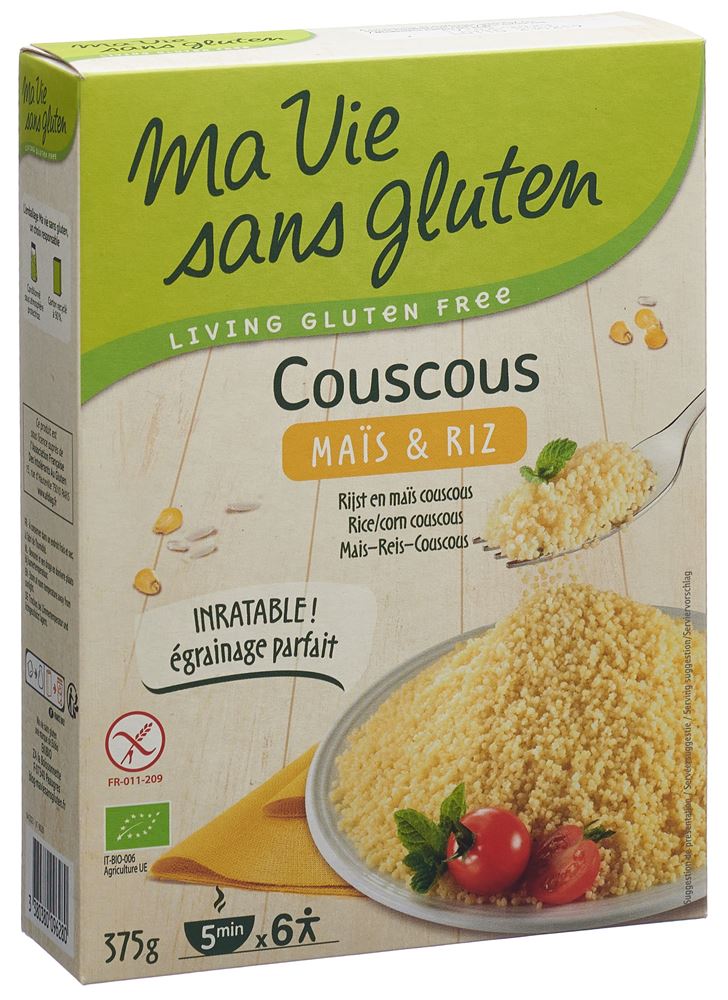 Ma Vie Sans Gluten Couscous aus Mais und Reis