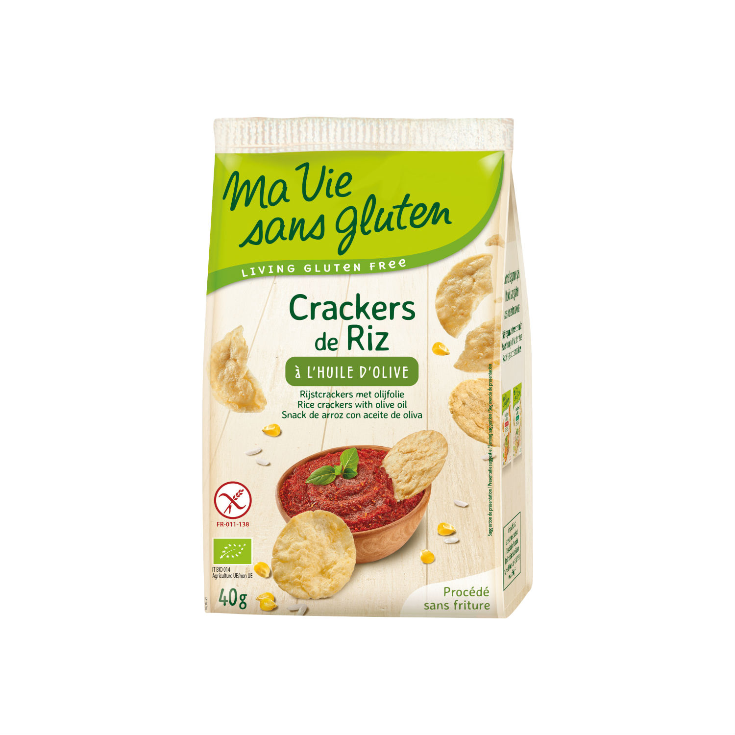 Ma Vie Sans Gluten Crackers de riz, image principale