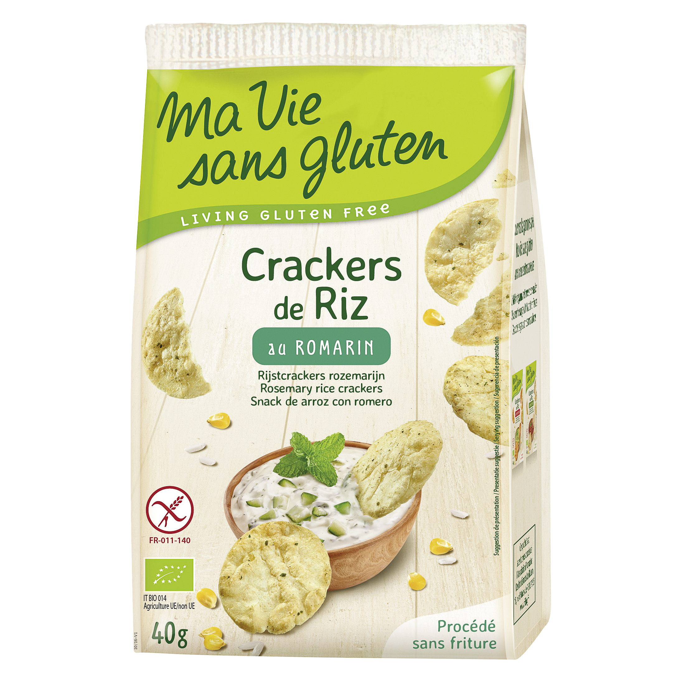 Ma Vie Sans Gluten Crackers de riz, image principale