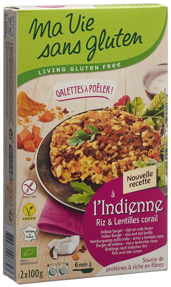 Ma Vie Sans Gluten Galettes à poêler