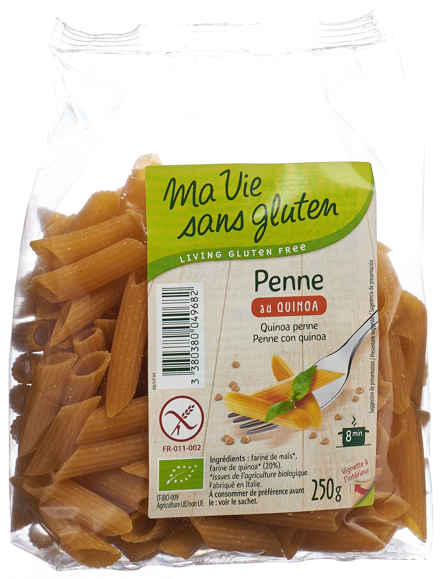 Ma Vie Sans Gluten Penne, image principale