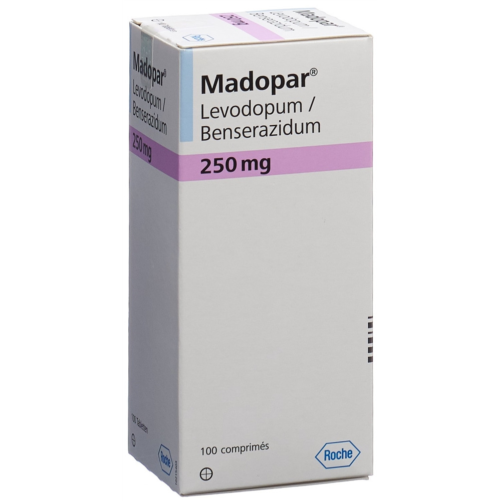 MADOPAR cpr 250 mg bte 100 pce, image 2 sur 2