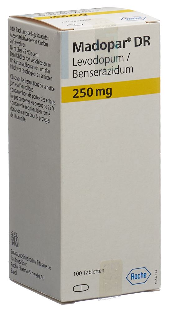 MADOPAR DR 250 mg, image principale