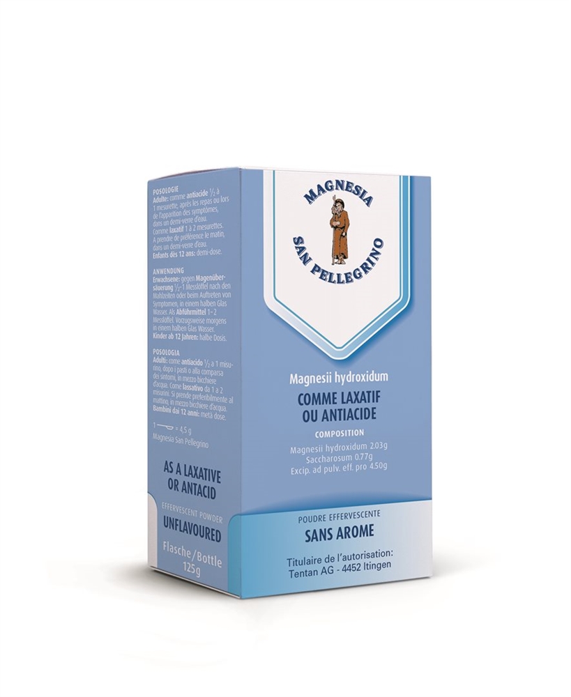 MAGNESIA SAN PELLEGRINO Brause Plv ohne Aroma Fl 125 g, Bild 2 von 2