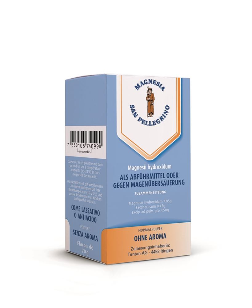 MAGNESIA SAN PELLEGRINO Plv ohne Aroma Fl 70 g
