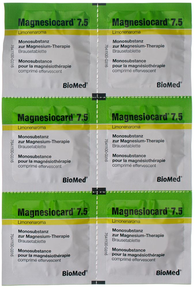 Magnesiocard Brausetabl 7.5 mmol Btl 60 Stk, Bild 3 von 3