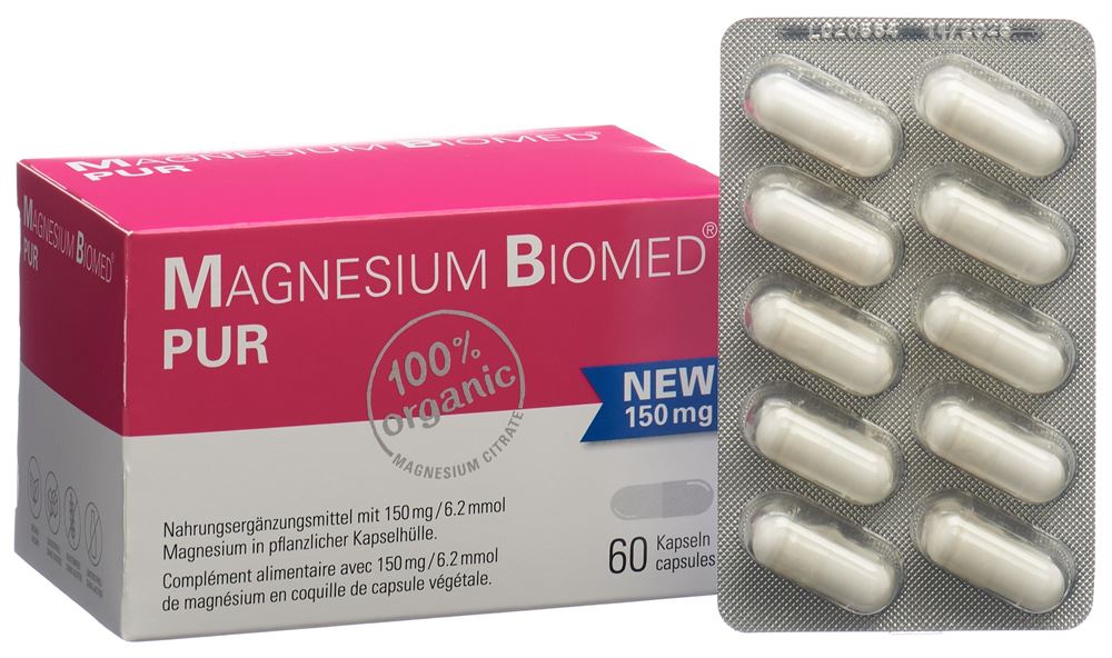 Magnesium Biomed PUR 150 mg, Bild 2 von 5