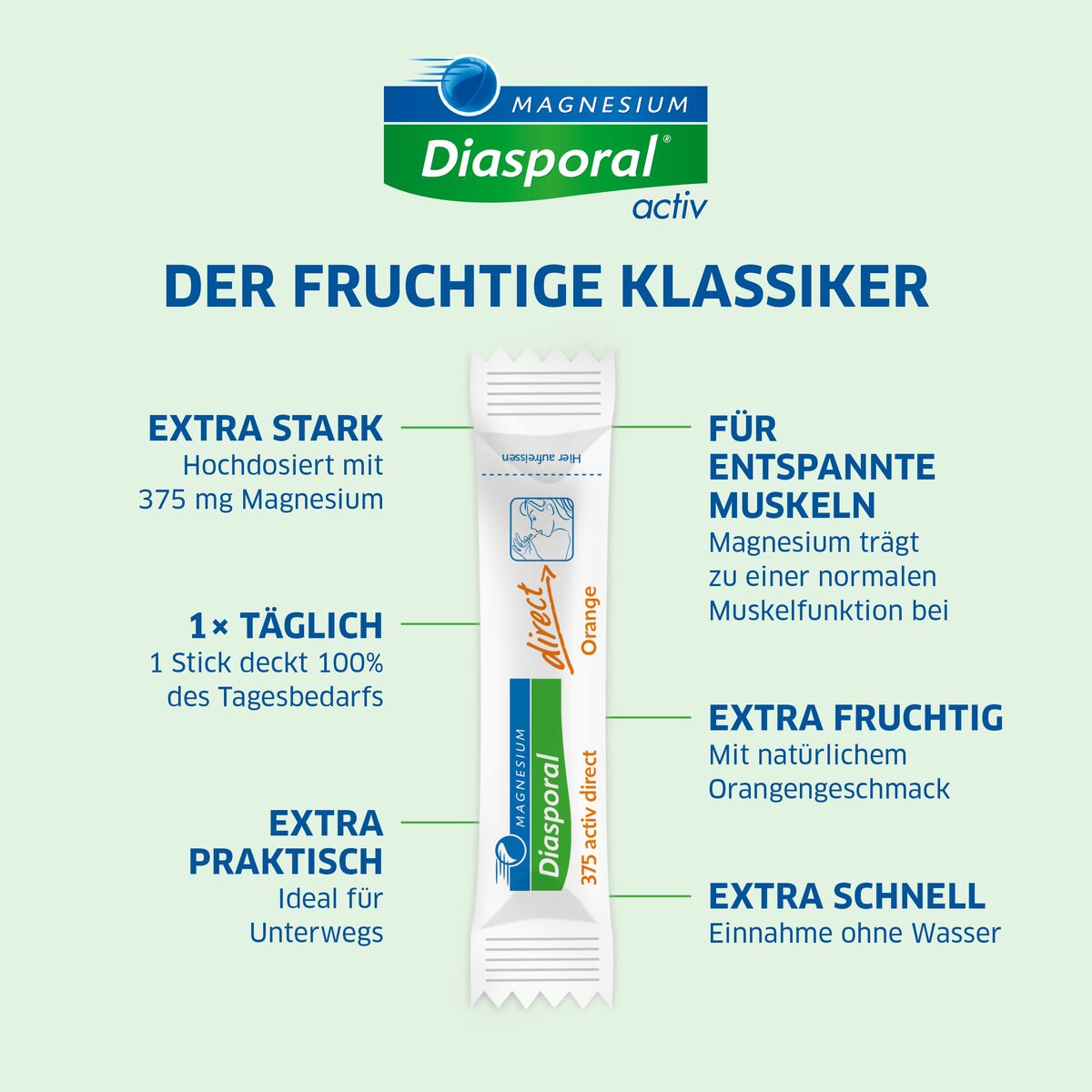 MAGNESIUM DIASPORAL Activ Direct, Bild 4 von 5