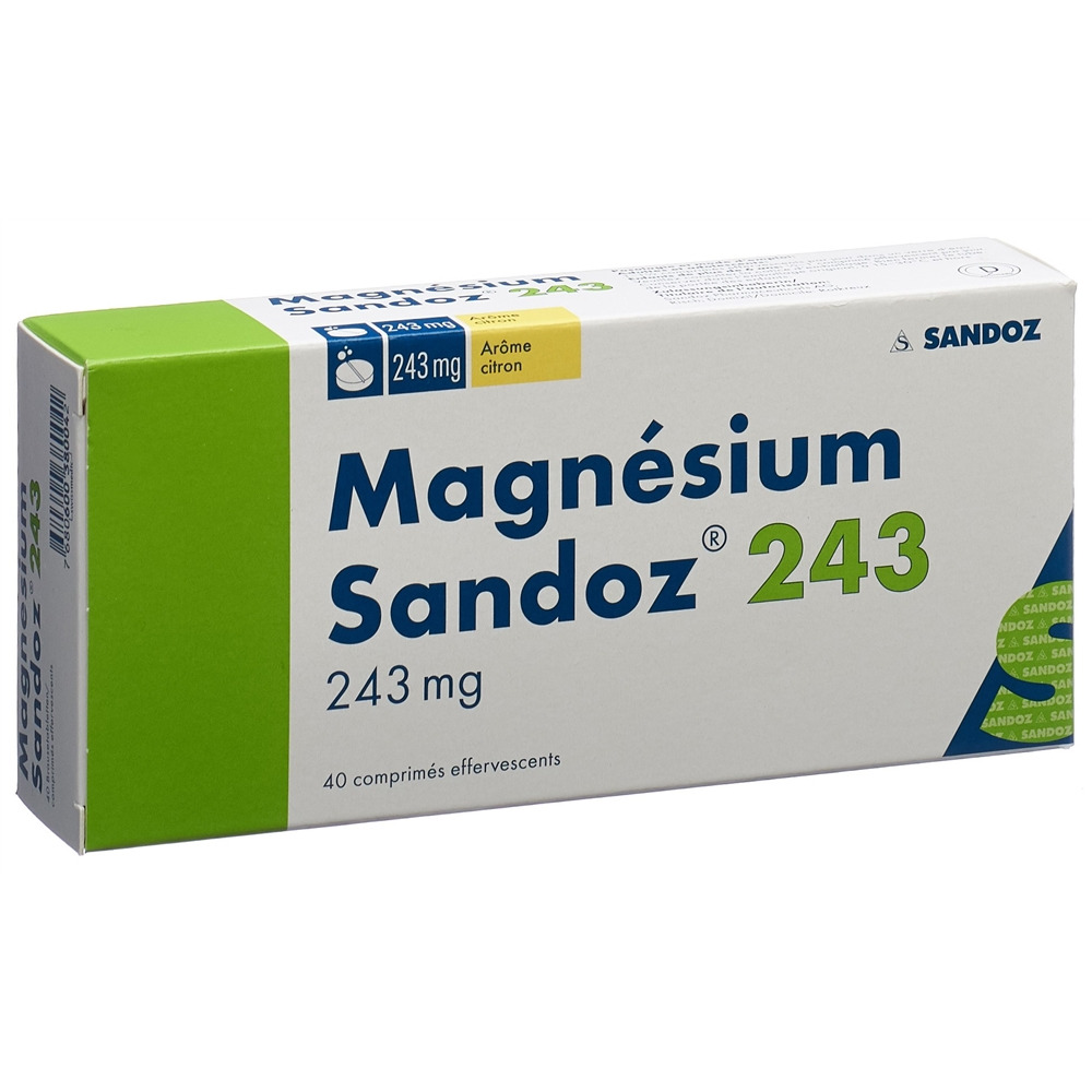 MAGNESIUM Sandoz 243 mg, image 2 sur 2