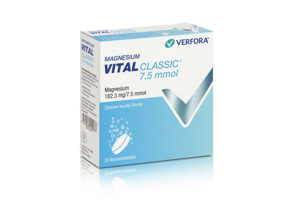 MAGNESIUM VITAL Vital Classic 7.5 mmol, image principale