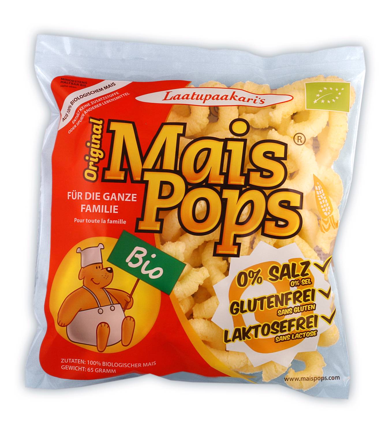 MAISPOPS der gesunde Kinder-Snack, Hauptbild