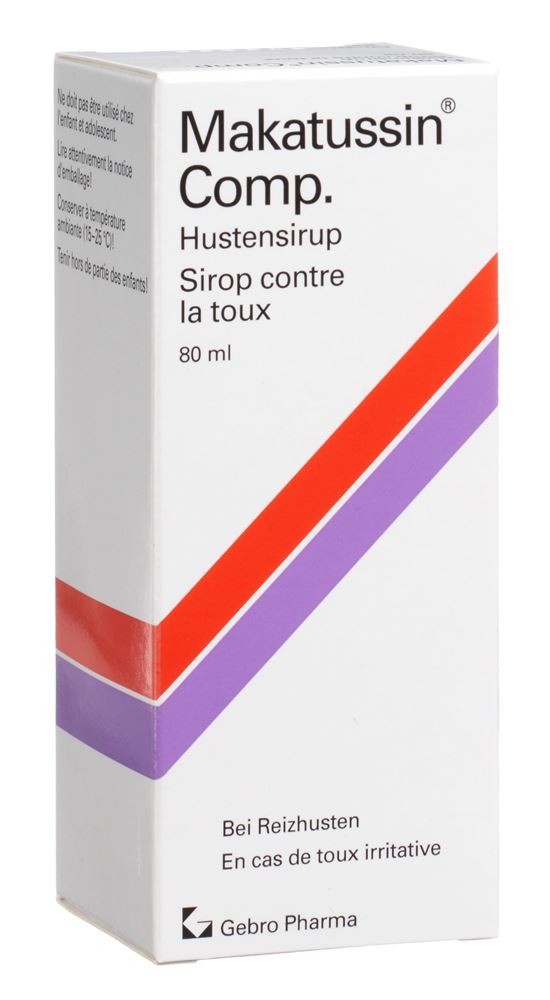 Makatussin Comp. Hustensirup, Hauptbild