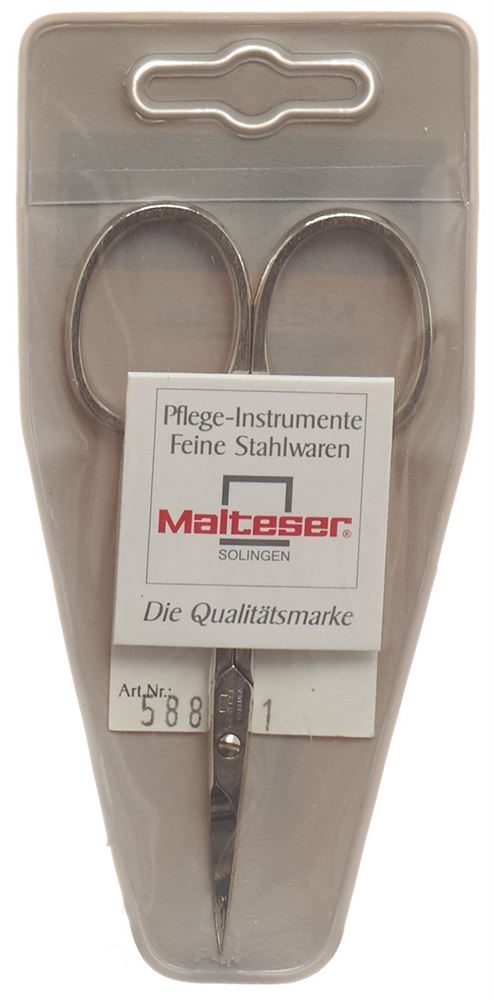 MALTESER Hautschere gebogen