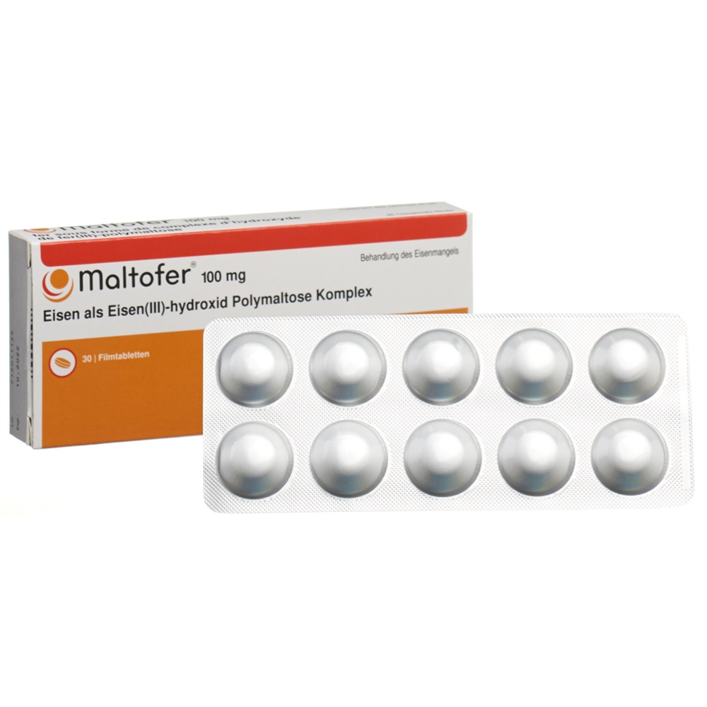 MALTOFER cpr pell 100 mg blist 30 pce