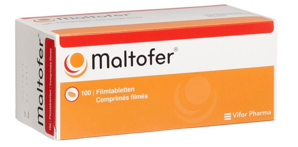 MALTOFER Filmtabl 100 mg Blist 100 Stk