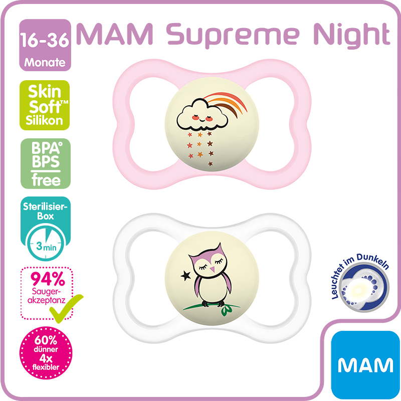 MAM Supreme Night Nuggi, Hauptbild