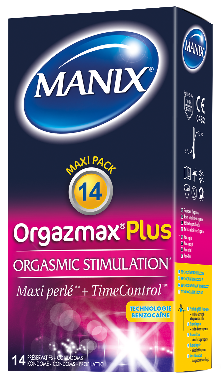 MANIX Orgazmax préservatifs