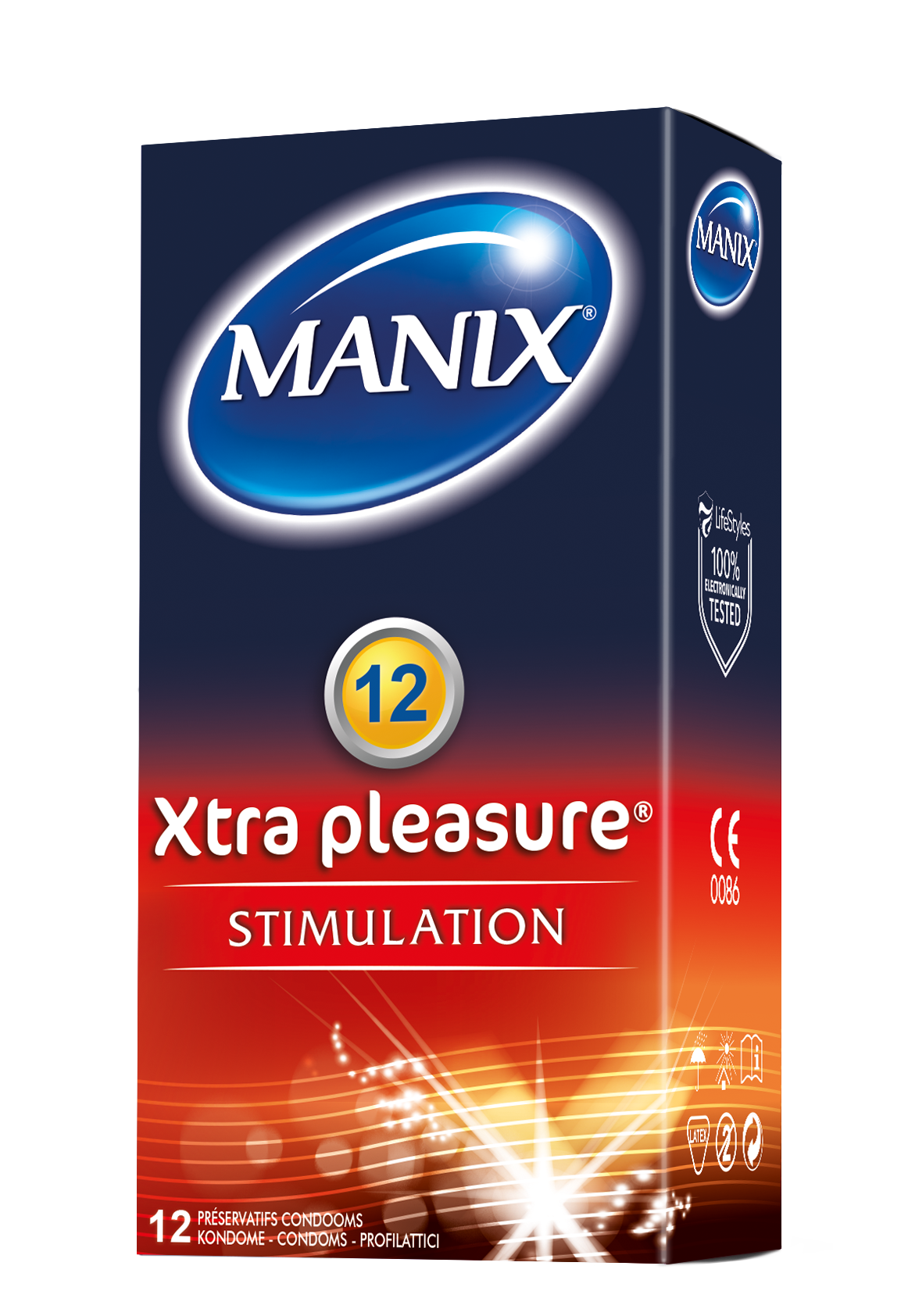 MANIX Xtra Pleasure préservatifs