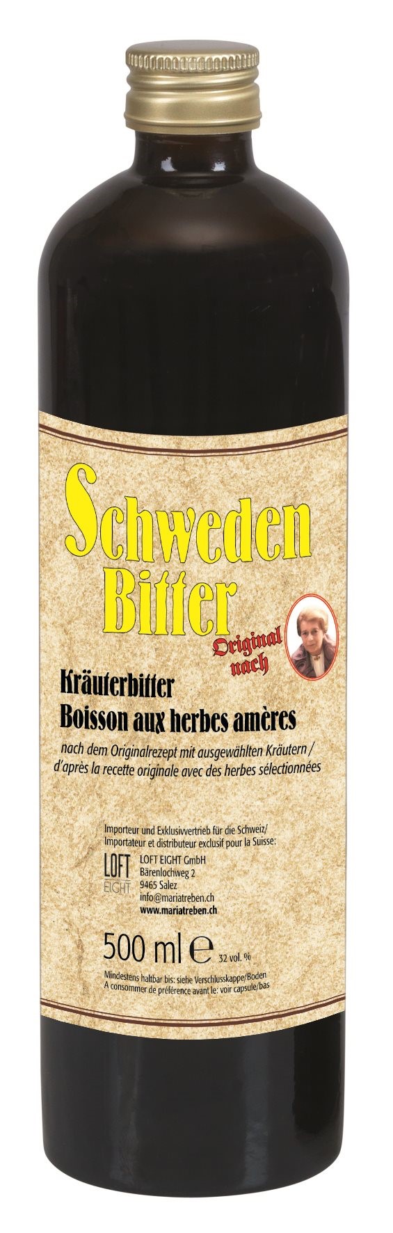 Maria Treben Schwedenbitter Original nach Maria Treben, Hauptbild