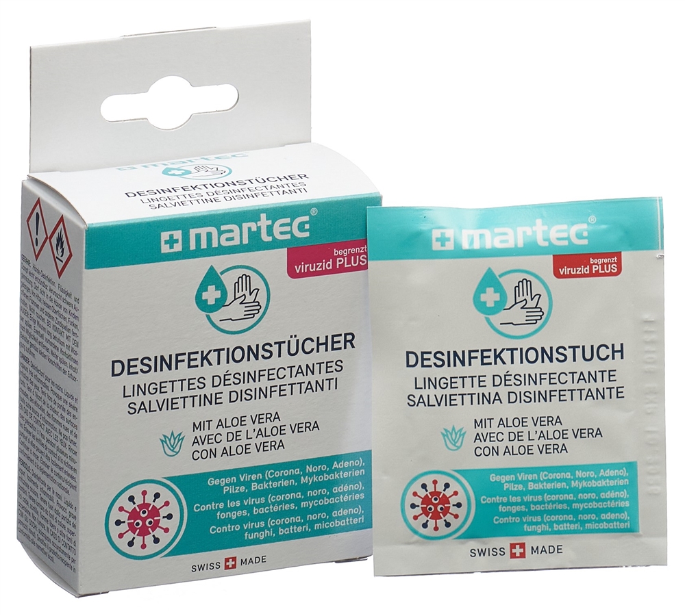 MARTEC Lingettes désinfectantes, image 2 sur 3