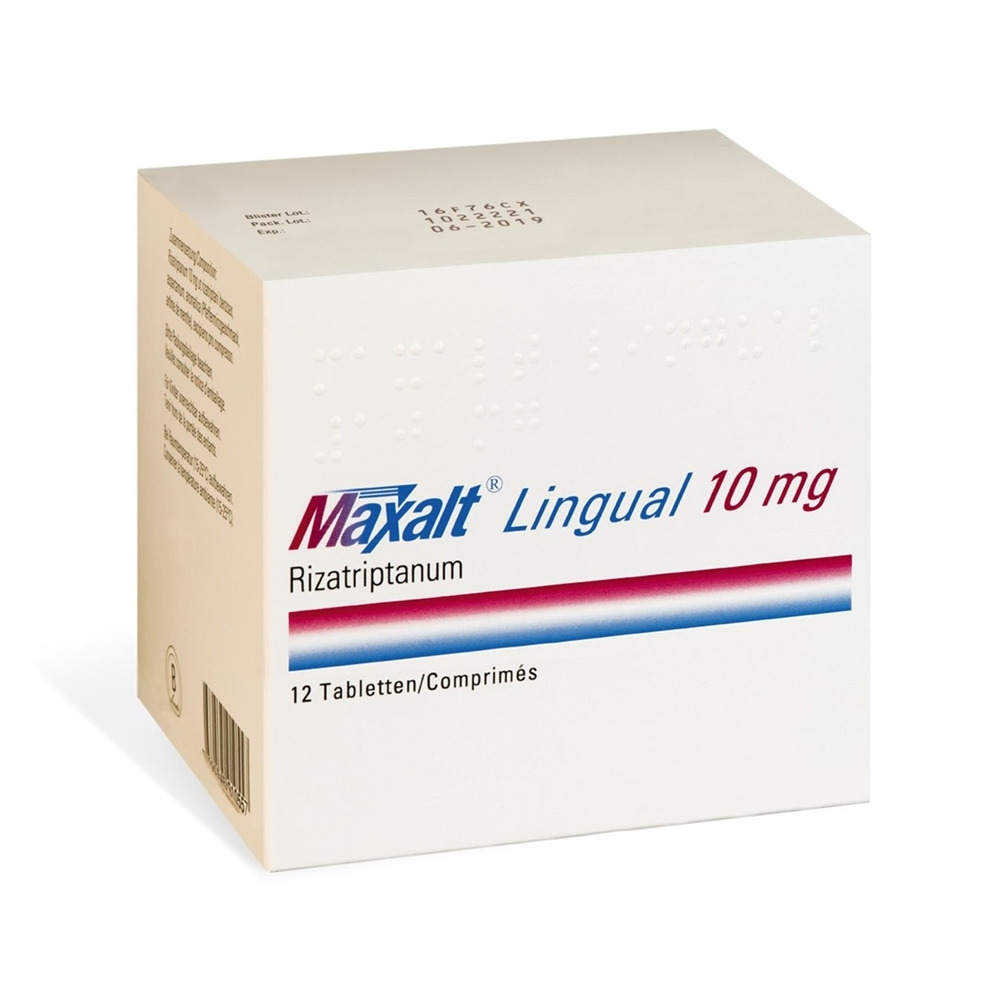 MAXALT Lingual 10 mg, image principale