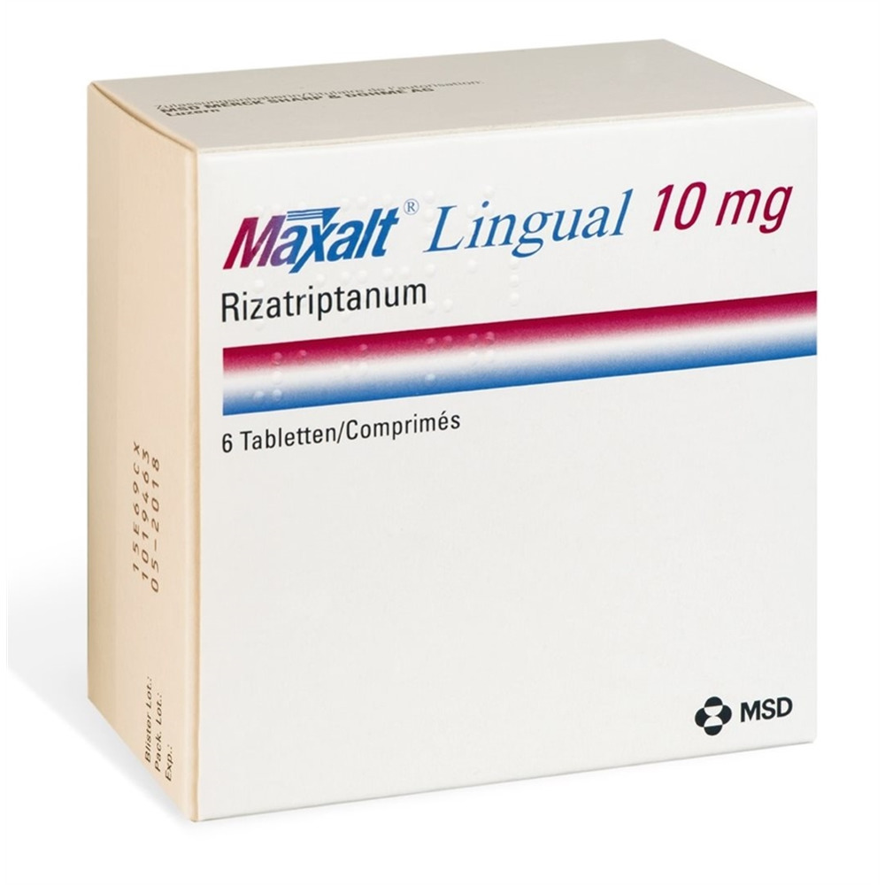 MAXALT Lingual 10 mg, image principale