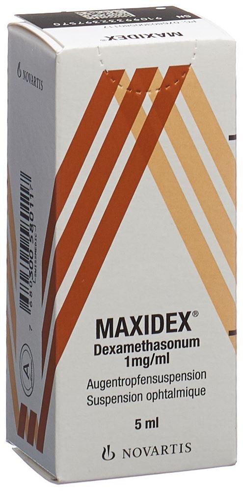MAXIDEX Susp Opht Tropffl 5 ml