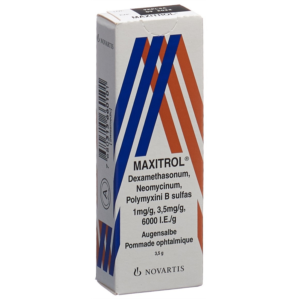 MAXITROL Augensalbe Tb 3.5 g, Hauptbild