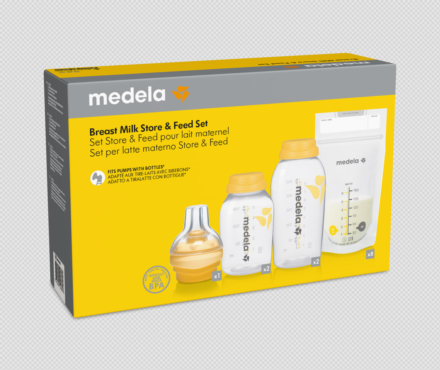 MEDELA Breastmilk Store & Feed Set, image principale
