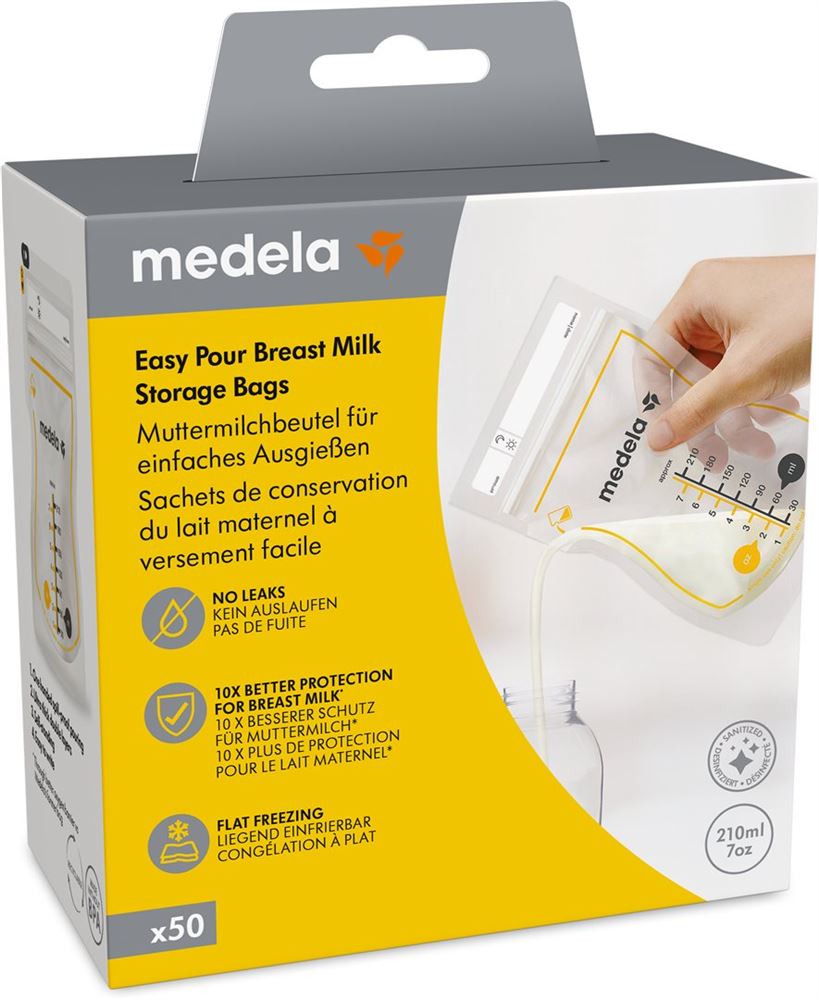 MEDELA Easy Pour Muttermilchbeutel, Hauptbild