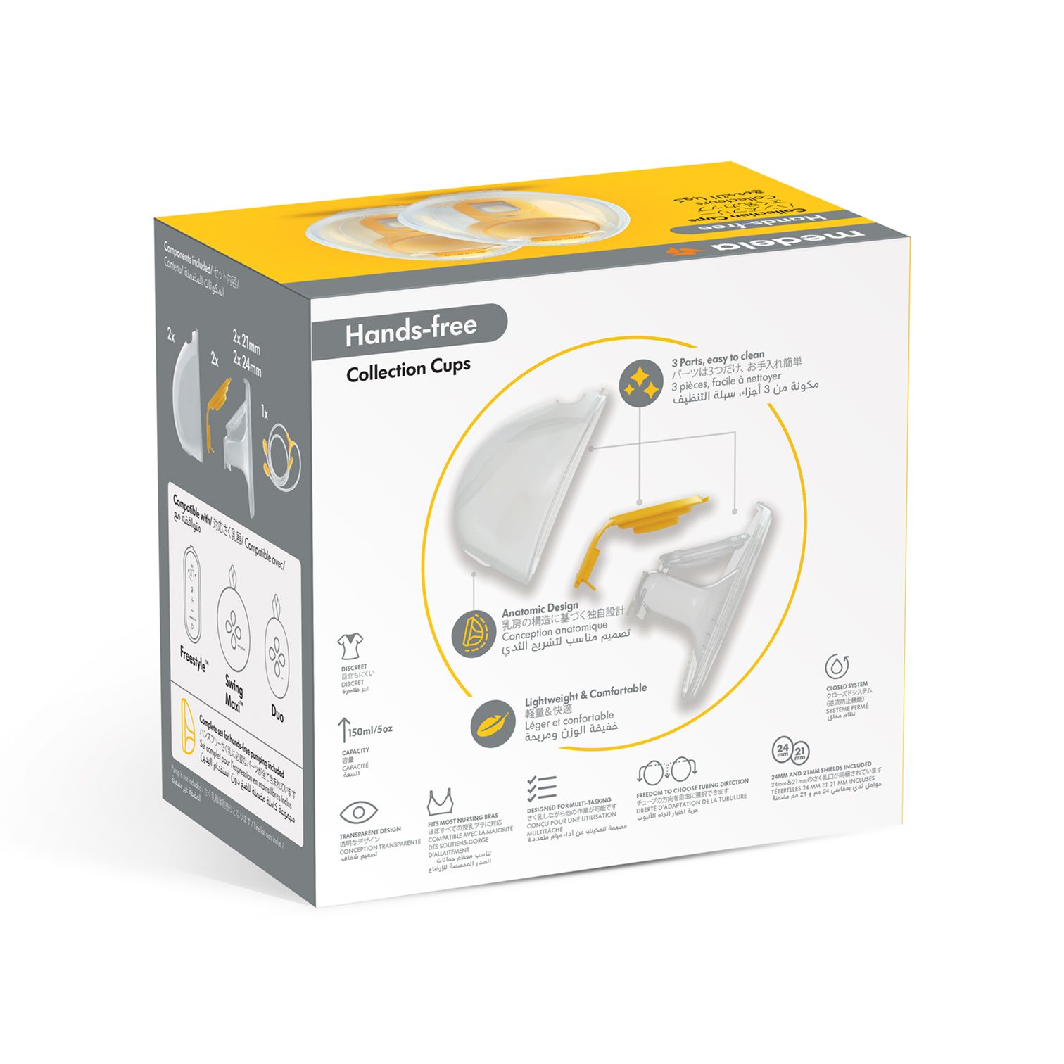 MEDELA Hands-free set double pour tire-lait, image 2 sur 5
