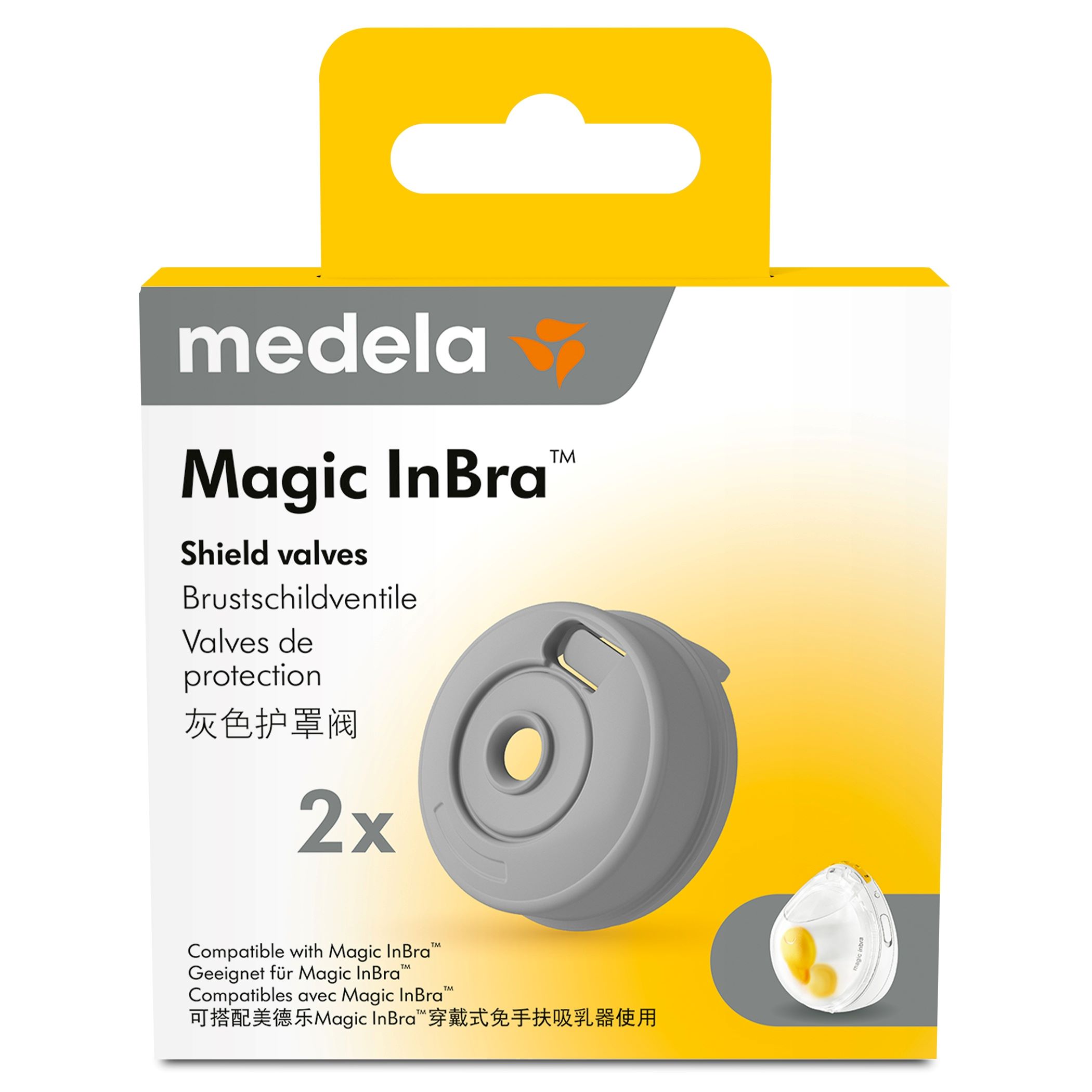 MEDELA Magic InBra Brusthaubenventile