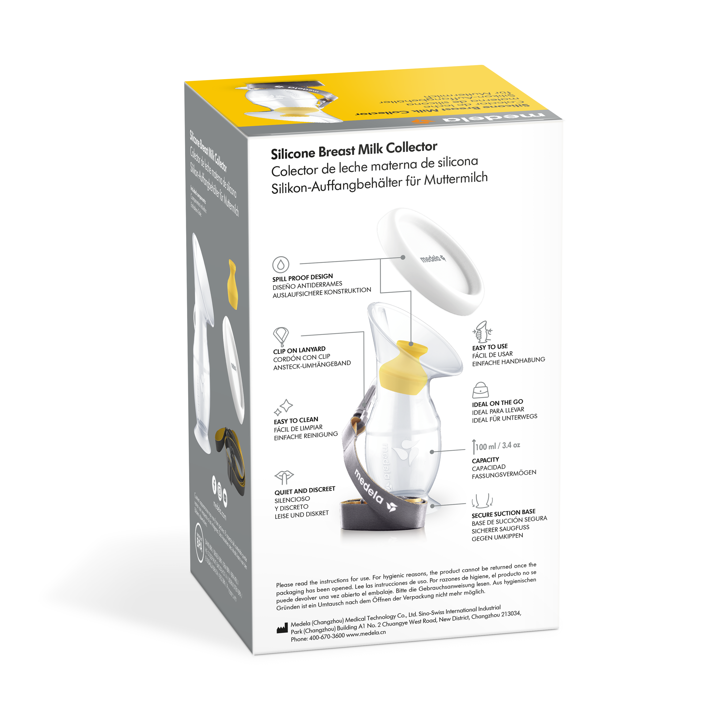 MEDELA Recueil-lait en silicone, image 2 sur 5