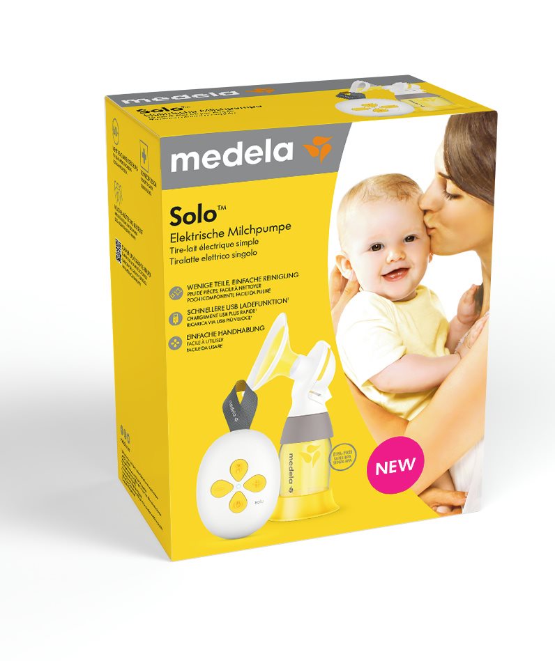 MEDELA Solo elektrische Einzelmilchpumpe, Hauptbild