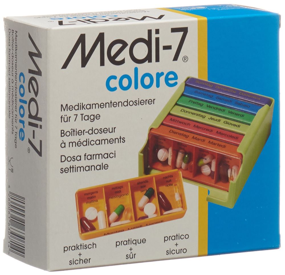 MEDI 7 pilulier semainier 7 jours