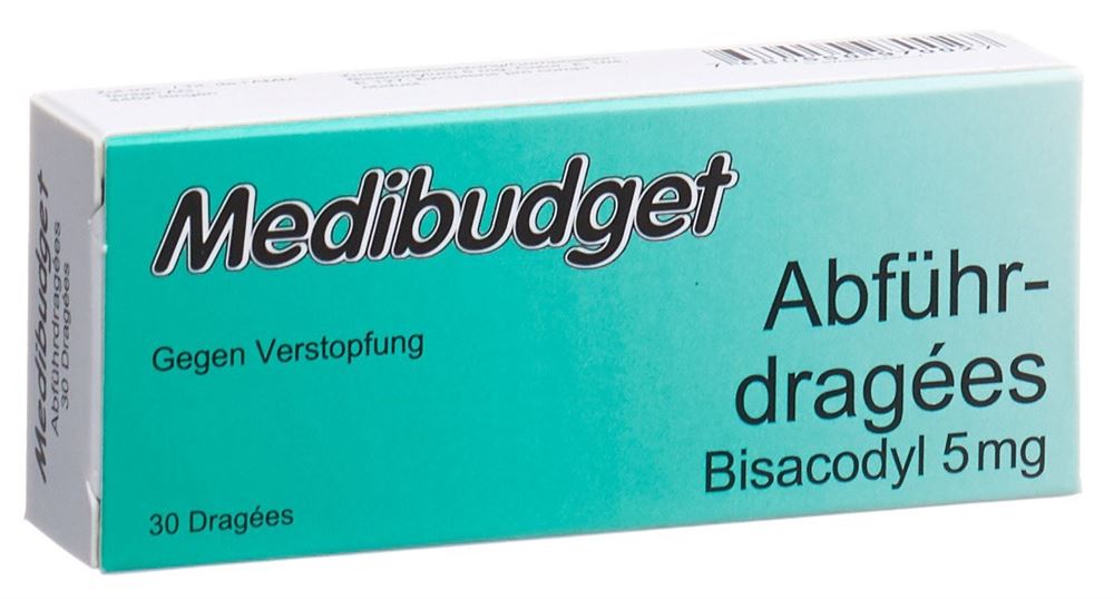 Medibudget Abführdragées Bisacodyl 5 mg, Hauptbild Medibudget Abführdragées Bisacodyl 5 mg, Hauptbild