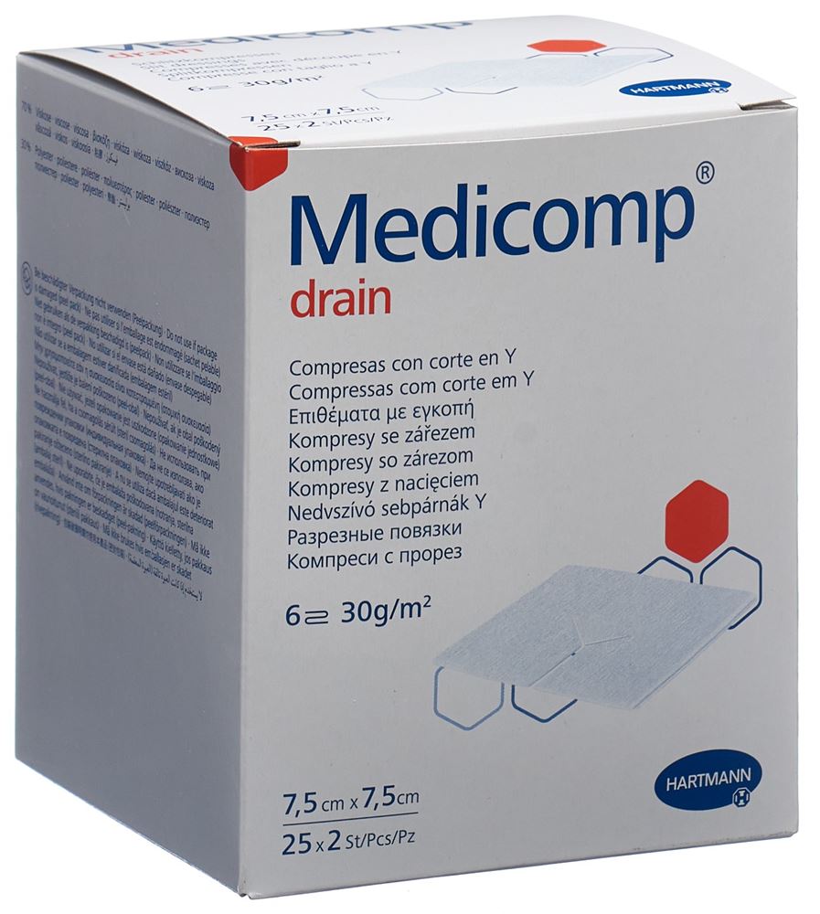 Medicomp drain, Hauptbild