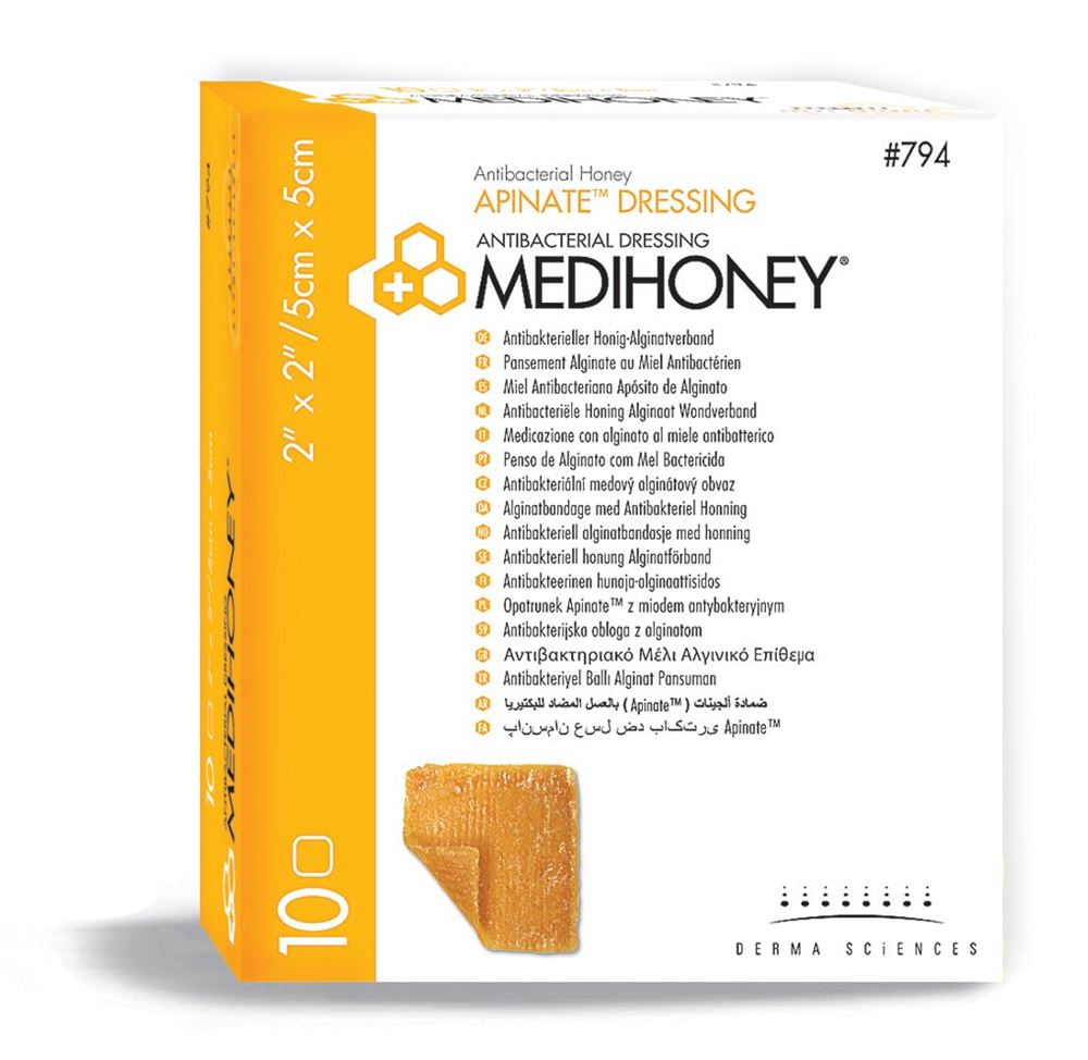 MEDIHONEY Antibacterial Apinate Dressing, image principale