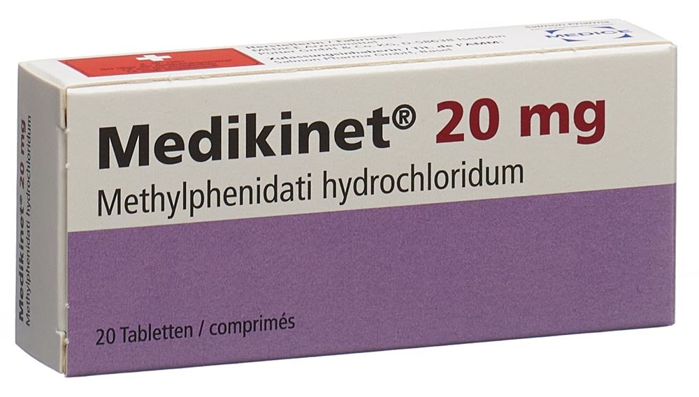 MEDIKINET cpr 20 mg blist 20 pce, image principale