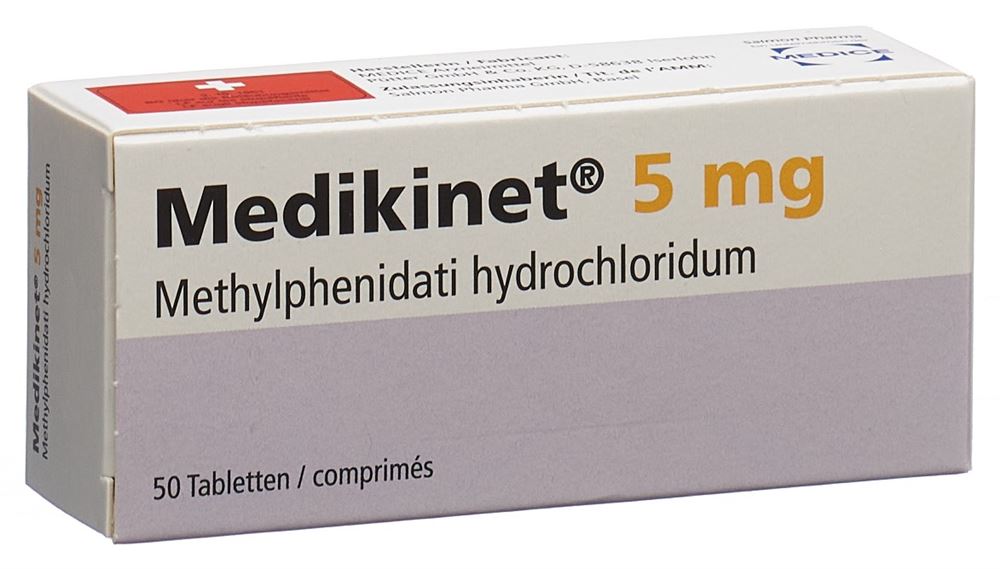 MEDIKINET cpr 5 mg blist 50 pce, image principale