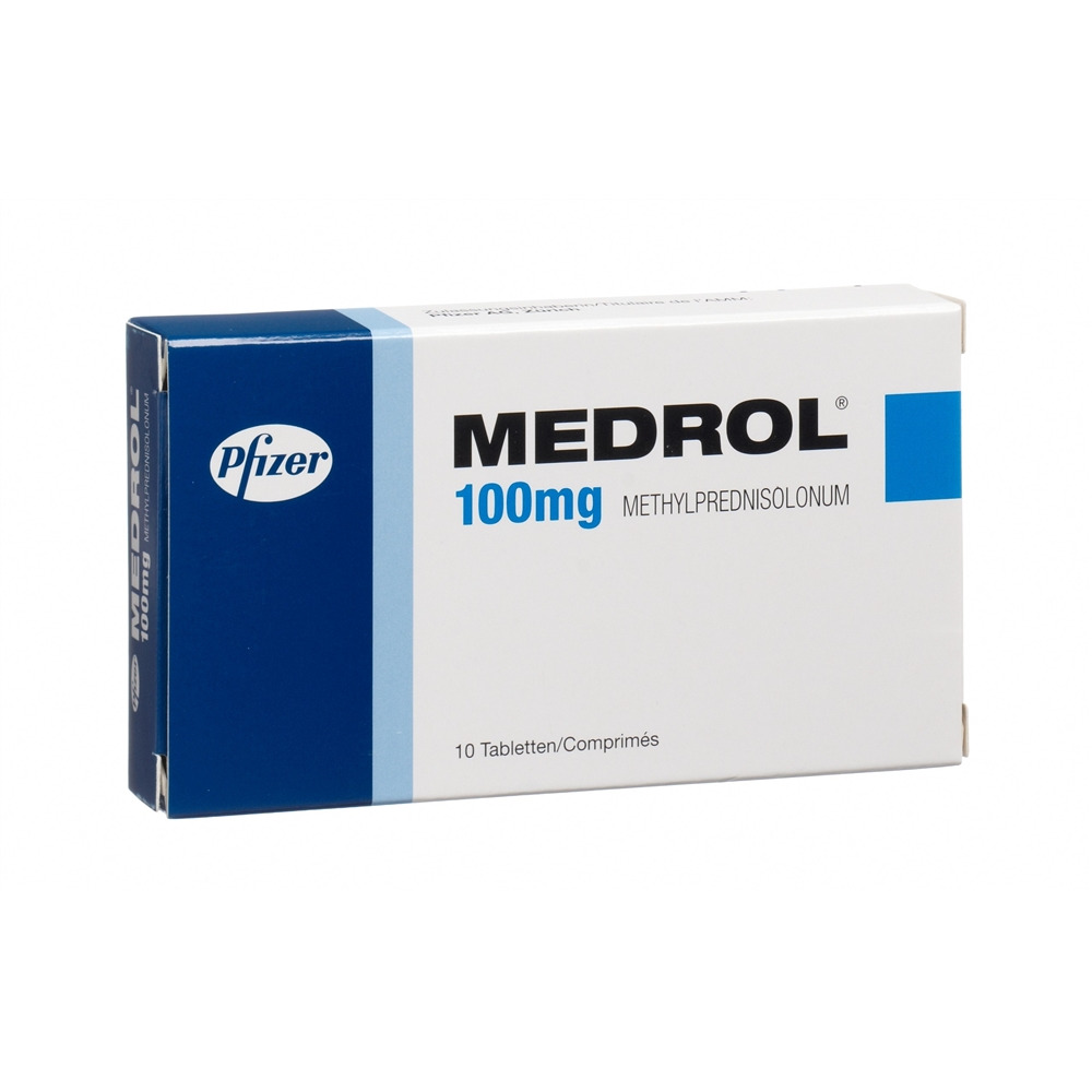 MEDROL cpr 100 mg blist 10 pce, image principale