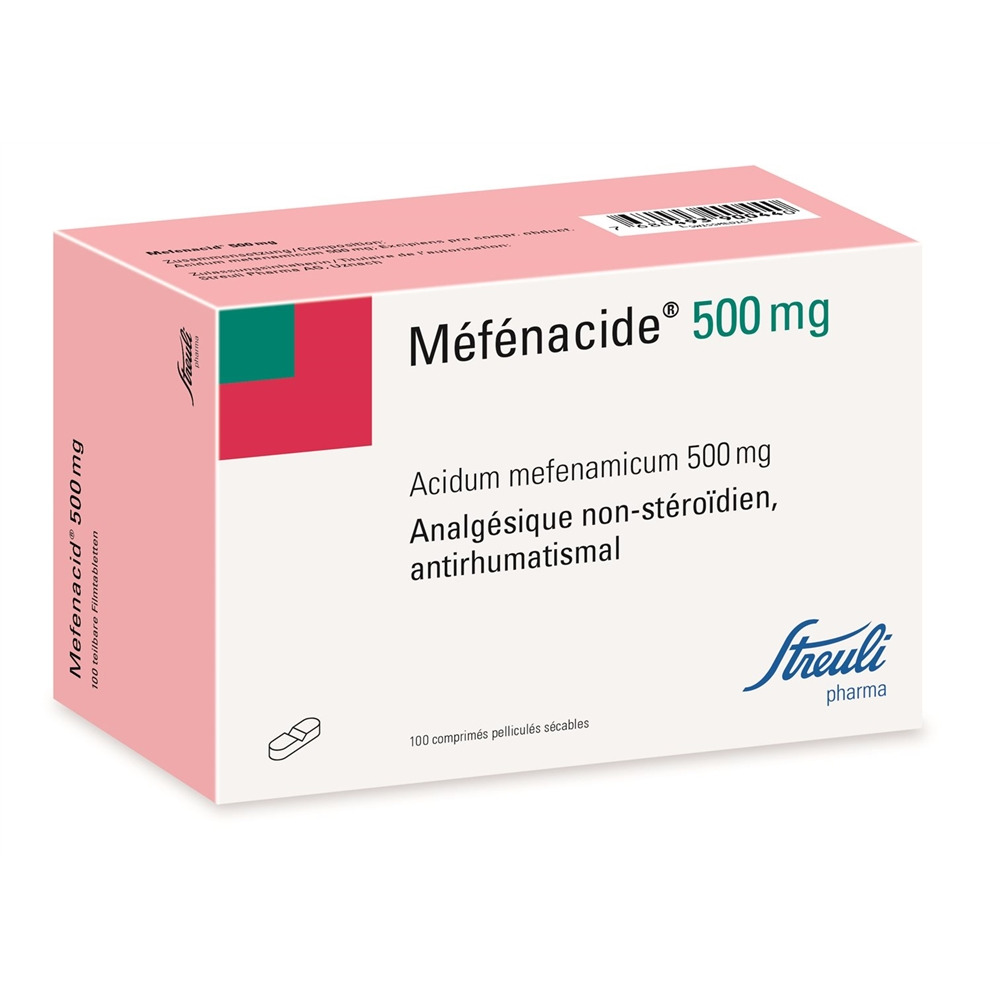 MEFENACIDE Filmtabl 500 mg teilbar Blist 100 Stk, Bild 2 von 2