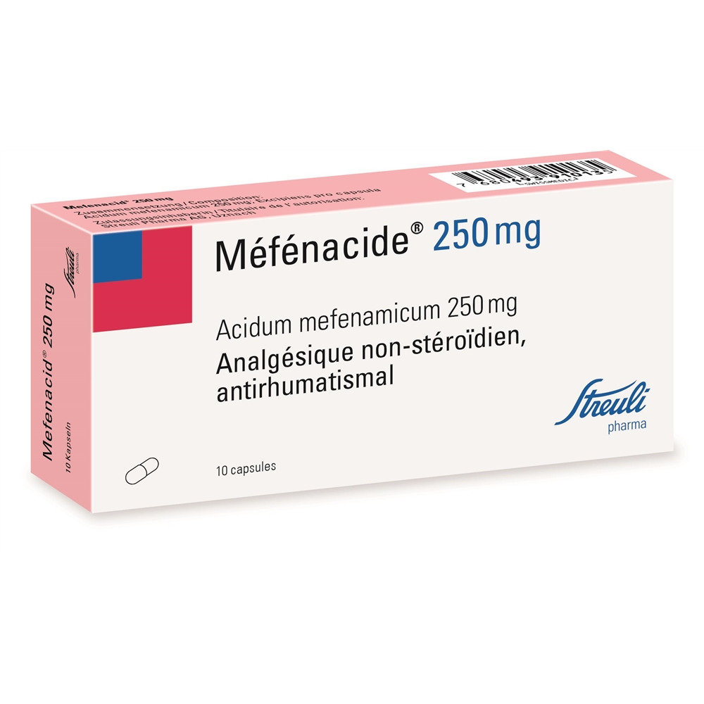 MEFENACIDE caps 250 mg blist 10 pce, image 2 sur 2