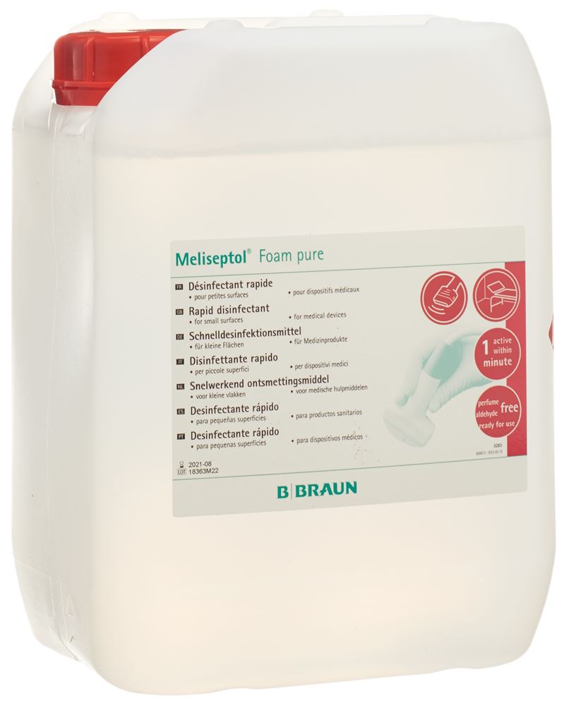 MELISEPTOL foam pure, image principale MELISEPTOL foam pure, image principale