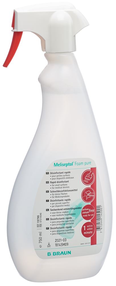 MELISEPTOL foam pure, Hauptbild