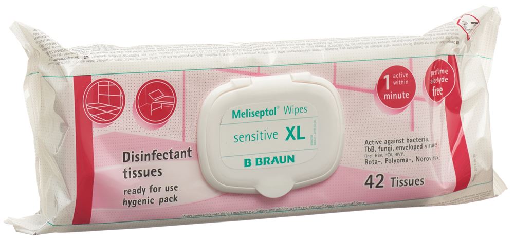MELISEPTOL Wipes Sensitive