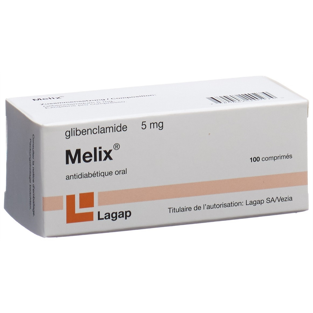 MELIX cpr 5 mg blist 100 pce, image 2 sur 2