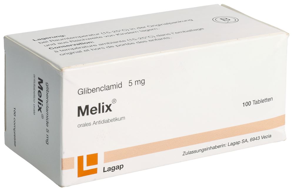 MELIX Tabl 5 mg Blist 100 Stk, Hauptbild