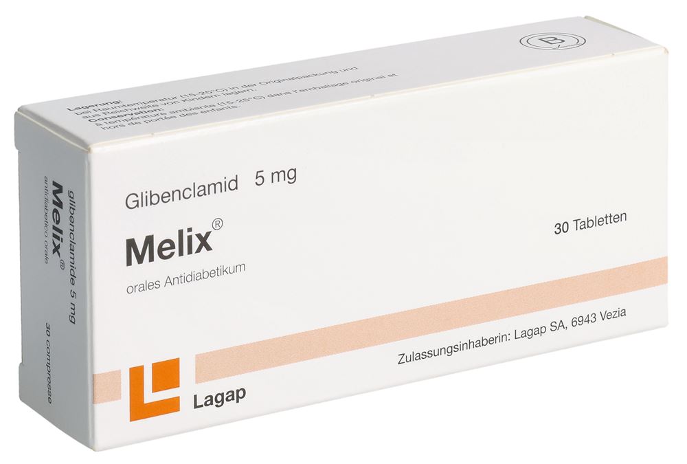 MELIX Tabl 5 mg Blist 30 Stk, Hauptbild